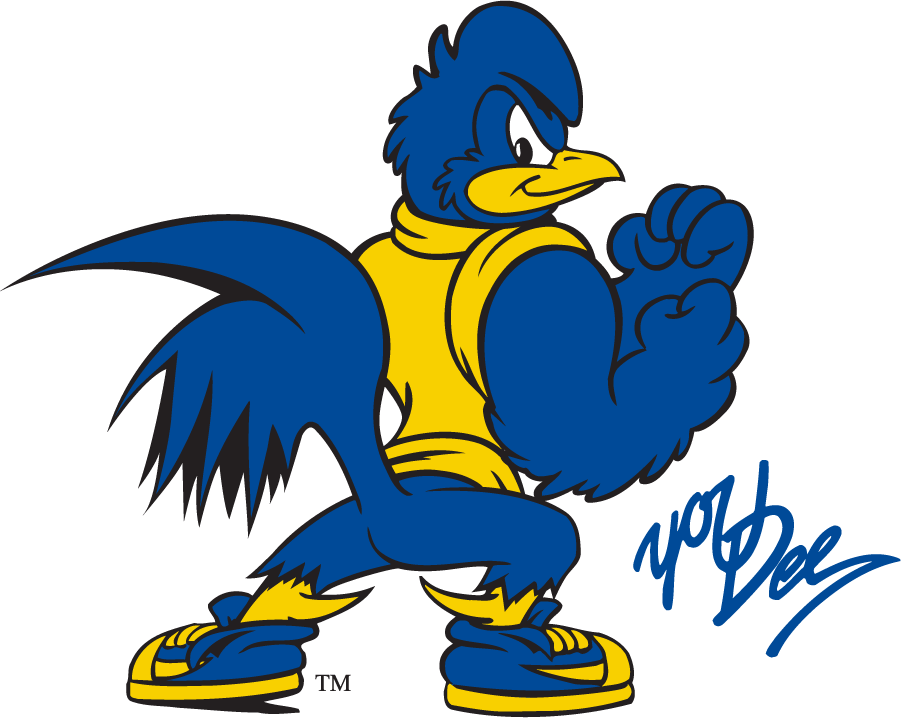 Delaware Blue Hens 2018-Pres Mascot Logo v2 diy DTF decal sticker